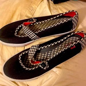 Keds mary jane black 8 sneakers checkers
